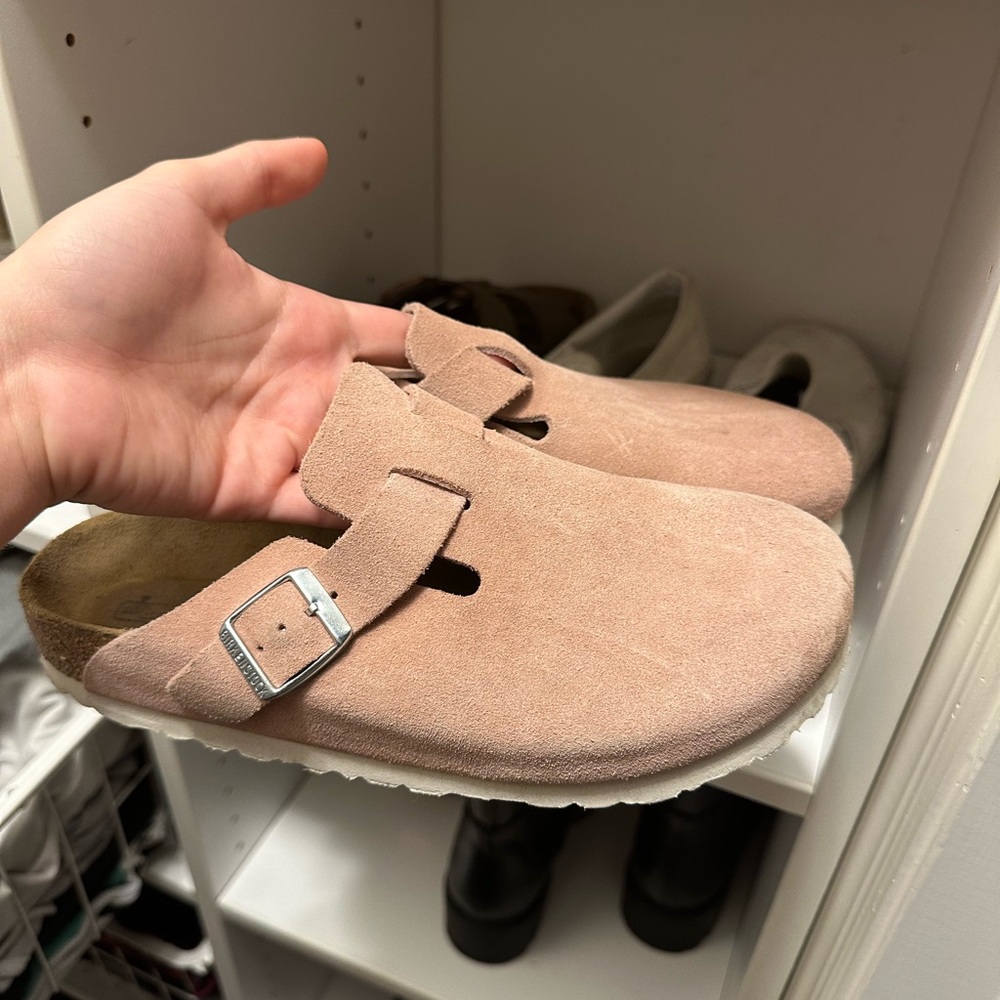 candy pink birkenstock boston